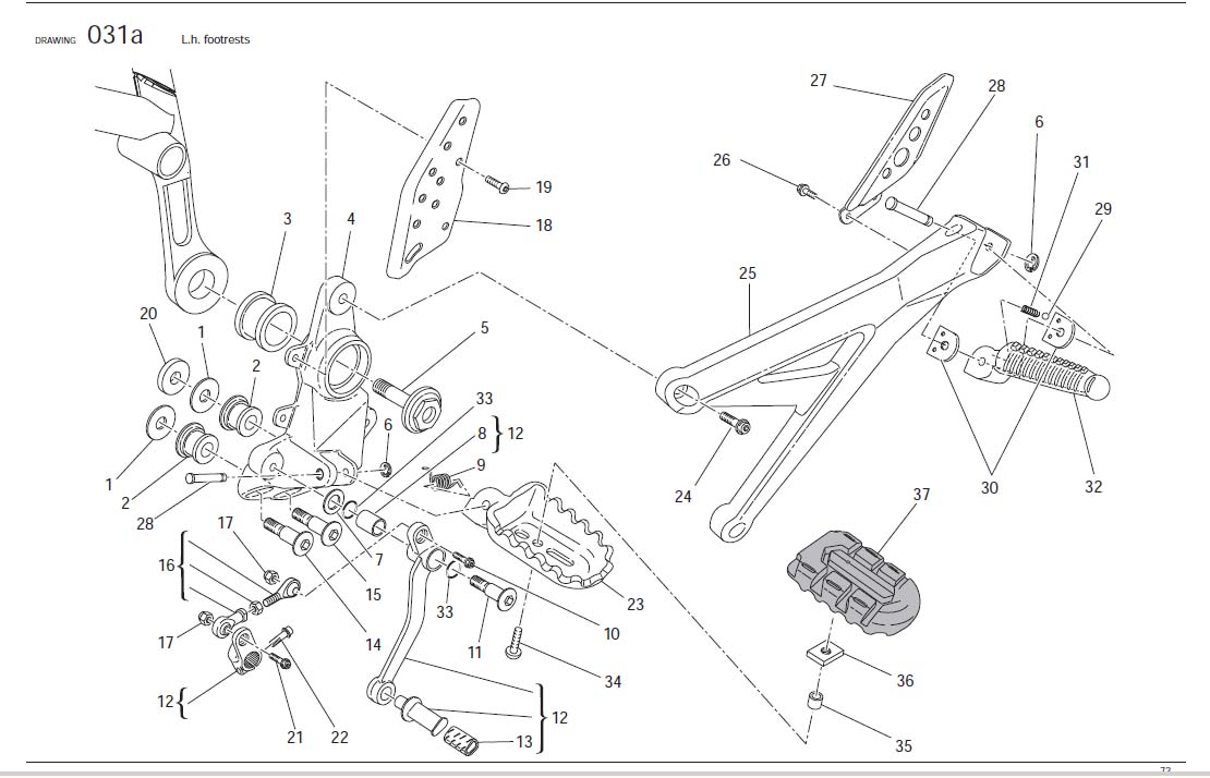 9L.h. footrestshttps://images.simplepart.com/images/parts/ducati/fullsize/HYM_1100_EVO_USA_2012074.jpg