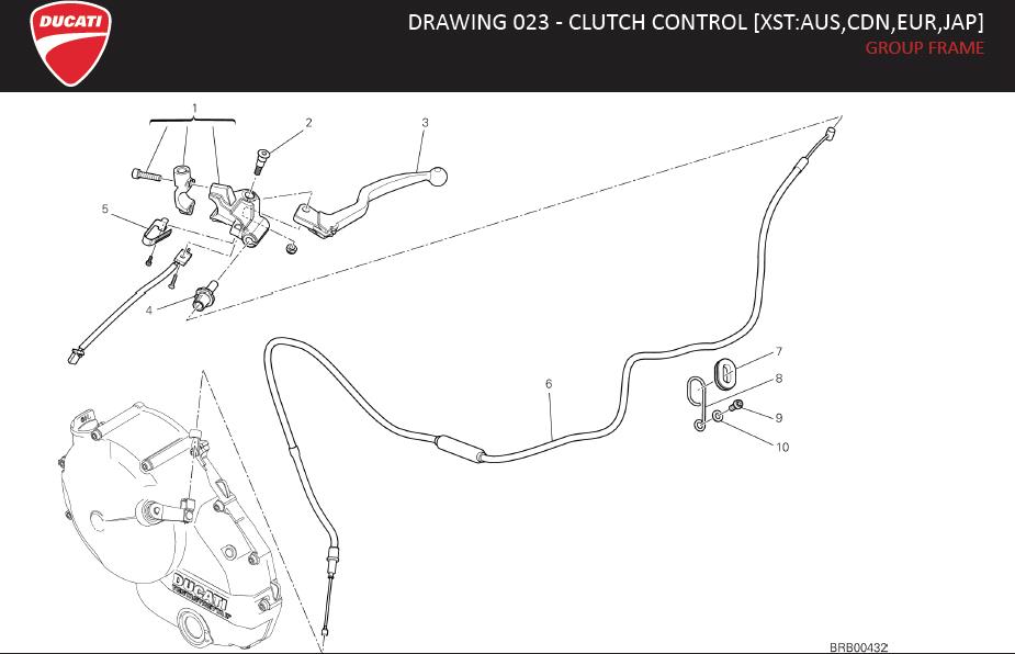 3DRAWING 023 - CLUTCH CONTROL [XST:AUS,CDN,EUR,JAP]; GROUP FRAMEhttps://images.simplepart.com/images/parts/ducati/fullsize/HYM_HYPERSTRADA_MY13_USA_EN080.jpg