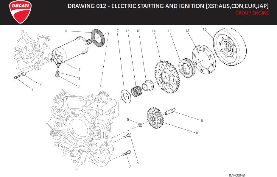 15DRAWING 012 - ELECTRIC STARTING AND IGNITION [XST:AUS,CDN,EUR,JAP]; GROUP ENGINEhttps://images.simplepart.com/images/parts/ducati/fullsize/HYM_HYPERSTRADA_MY13_USA_EN_2013040.jpg