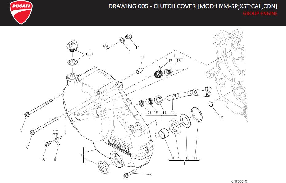 1DRAWING 005 - CLUTCH COVER [MOD:HYM-SP;XST:CAL,CDN]; GROUP ENGINEhttps://images.simplepart.com/images/parts/ducati/fullsize/HYM_SP_MY13_USA_EN_2013022.jpg