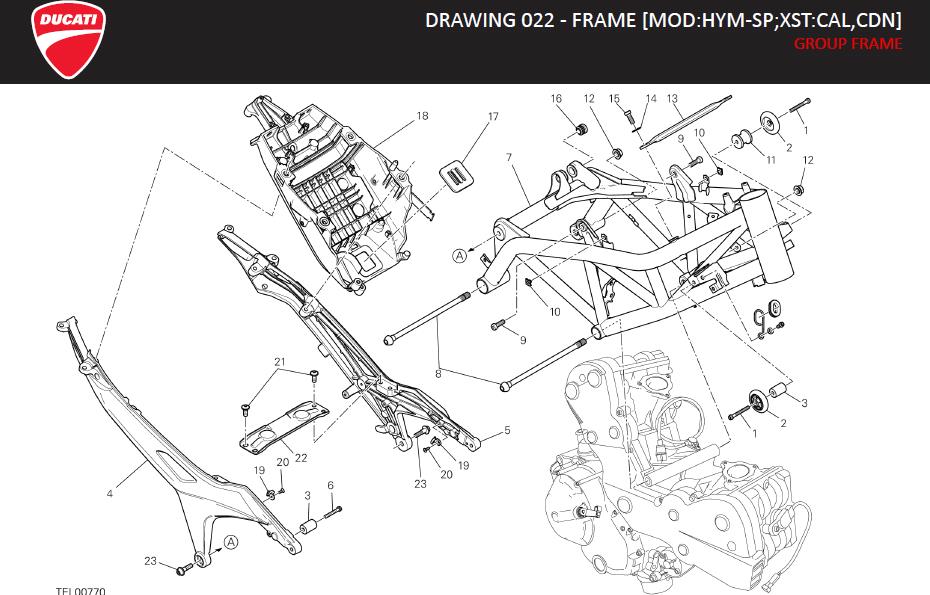 5DRAWING 022 - FRAME [MOD:HYM-SP;XST:CAL,CDN]; GROUP FRAMEhttps://images.simplepart.com/images/parts/ducati/fullsize/HYM_SP_MY13_USA_EN_2013078.jpg