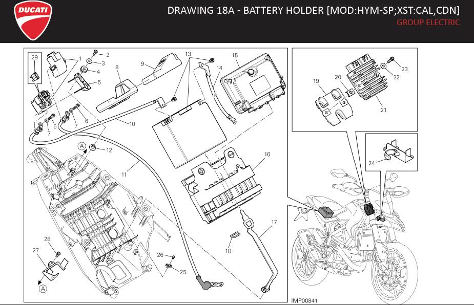 16DRAWING 18A - BATTERY HOLDER [MOD:HYM-SP;XST:CAL,CDN]; GROUP ELECTRIChttps://images.simplepart.com/images/parts/ducati/fullsize/HYM_SP_USA_MY15_EN012.jpg