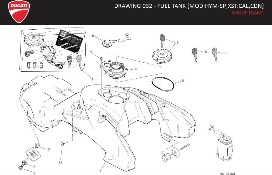 11DRAWING 032 - FUEL TANK [MOD:HYM-SP;XST:CAL,CDN]; GROUP FRAMEhttps://images.simplepart.com/images/parts/ducati/fullsize/HYM_SP_USA_MY15_EN102.jpg