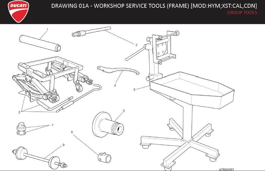 1DRAWING 01A - WORKSHOP SERVICE TOOLS (FRAME) [MOD:HYM;XST:CAL,CDN]; GROUP TOOLShttps://images.simplepart.com/images/parts/ducati/fullsize/HYPERMOTARD_USA_EN_MY14064.jpg