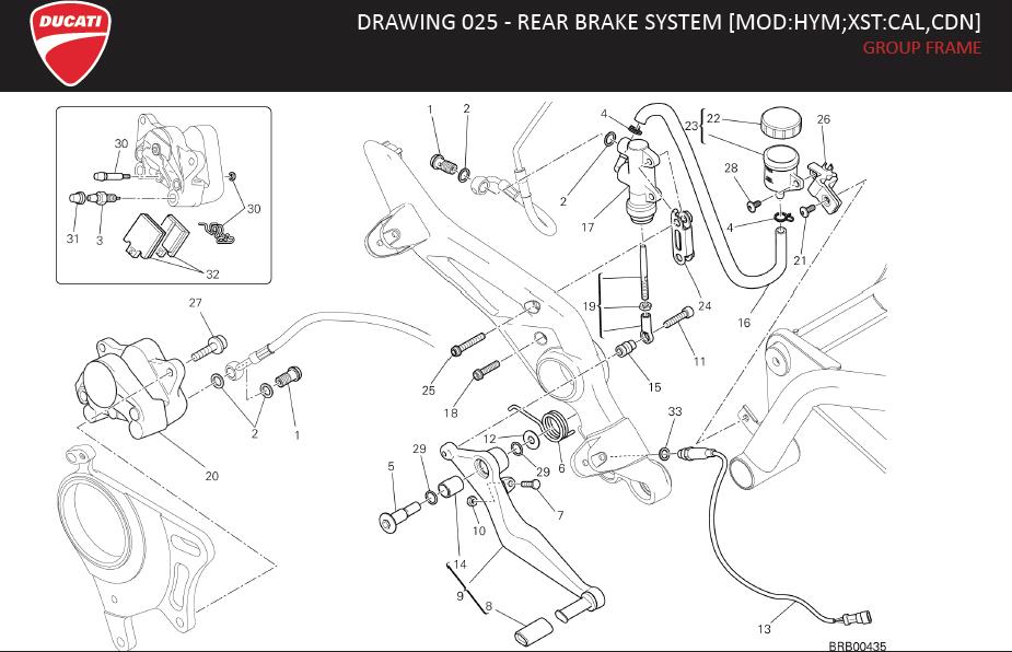 19DRAWING 025 - REAR BRAKE SYSTEM [MOD:HYM;XST:CAL,CDN]; GROUP FRAMEhttps://images.simplepart.com/images/parts/ducati/fullsize/HYPERMOTARD_USA_EN_MY14086.jpg