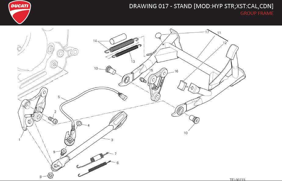 3DRAWING 017 - STAND [MOD:HYP STR;XST:CAL,CDN]; GROUP FRAMEhttps://images.simplepart.com/images/parts/ducati/fullsize/HYPERSTRADA_USA_EN_MY14070.jpg