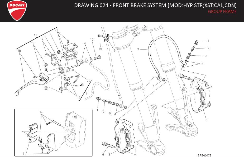 18DRAWING 024 - FRONT BRAKE SYSTEM [MOD:HYP STR;XST:CAL,CDN]; GROUP FRAMEhttps://images.simplepart.com/images/parts/ducati/fullsize/HYSTR_USA_MY15_EN086.jpg