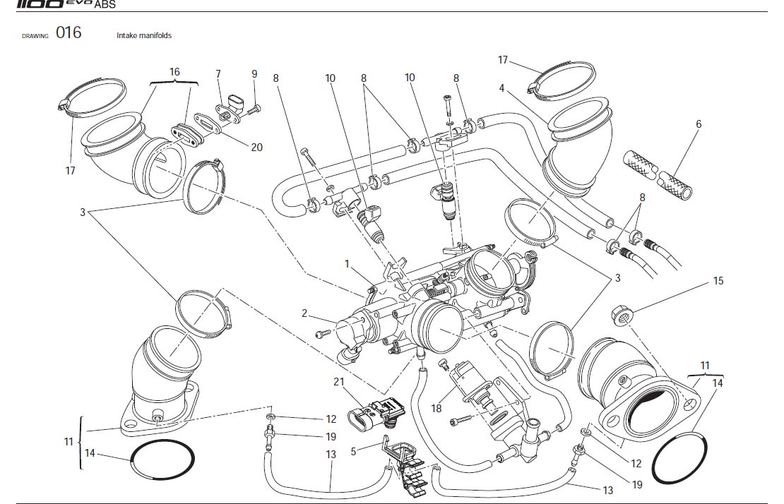 16Intake manifoldshttps://images.simplepart.com/images/parts/ducati/fullsize/M1100EVO_ABS_USA_2012044.jpg