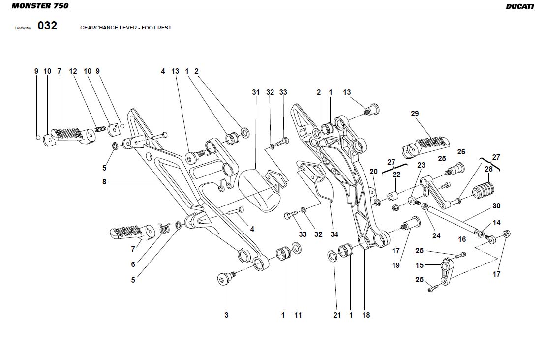 3GEARCHANGE LEVER - FOOT RESThttps://images.simplepart.com/images/parts/ducati/fullsize/M750_USA_2001072.jpg