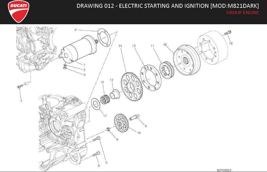 16DRAWING 012 - ELECTRIC STARTING AND IGNITION [MOD:M821DARK]; GROUP ENGINEhttps://images.simplepart.com/images/parts/ducati/fullsize/M821_DARK_USA_MY15_EN046.jpg