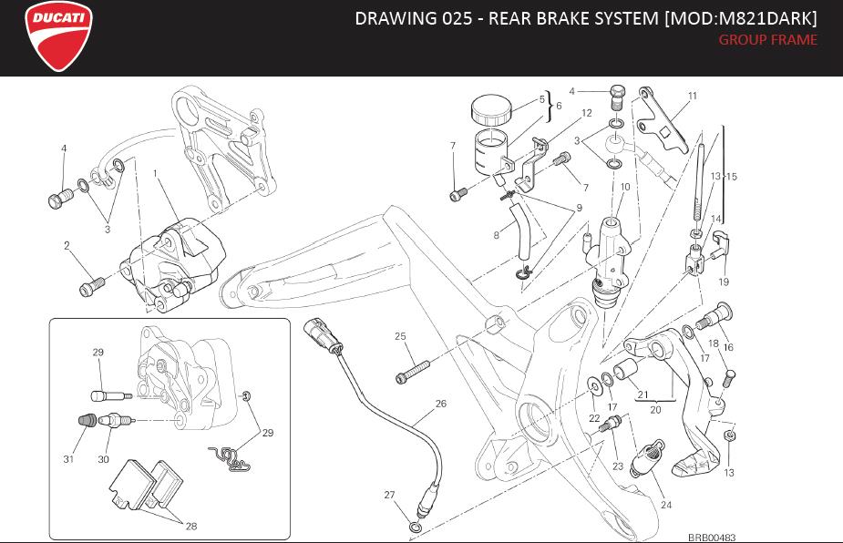 24DRAWING 025 - REAR BRAKE SYSTEM [MOD:M821DARK]; GROUP FRAMEhttps://images.simplepart.com/images/parts/ducati/fullsize/M821_DARK_USA_MY15_EN094.jpg