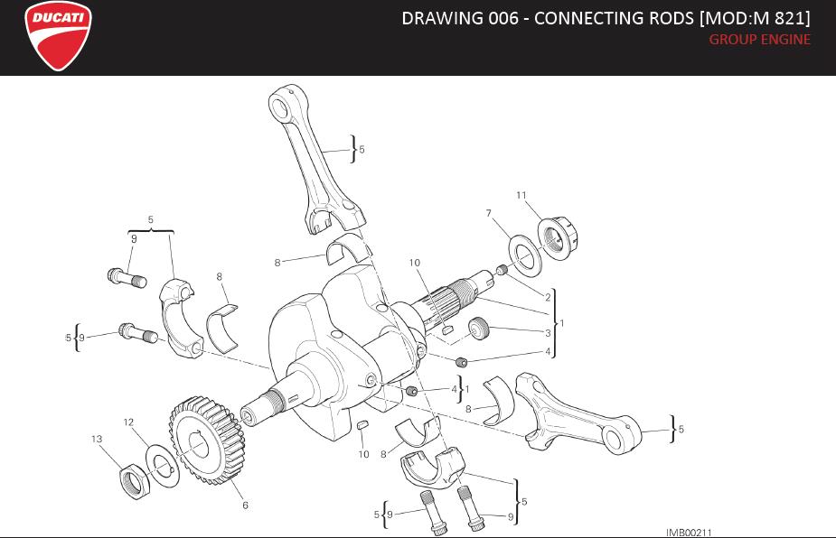 9DRAWING 006 - CONNECTING RODS [MOD:M 821]; GROUP ENGINEhttps://images.simplepart.com/images/parts/ducati/fullsize/M821_USA_MY15_EN030.jpg