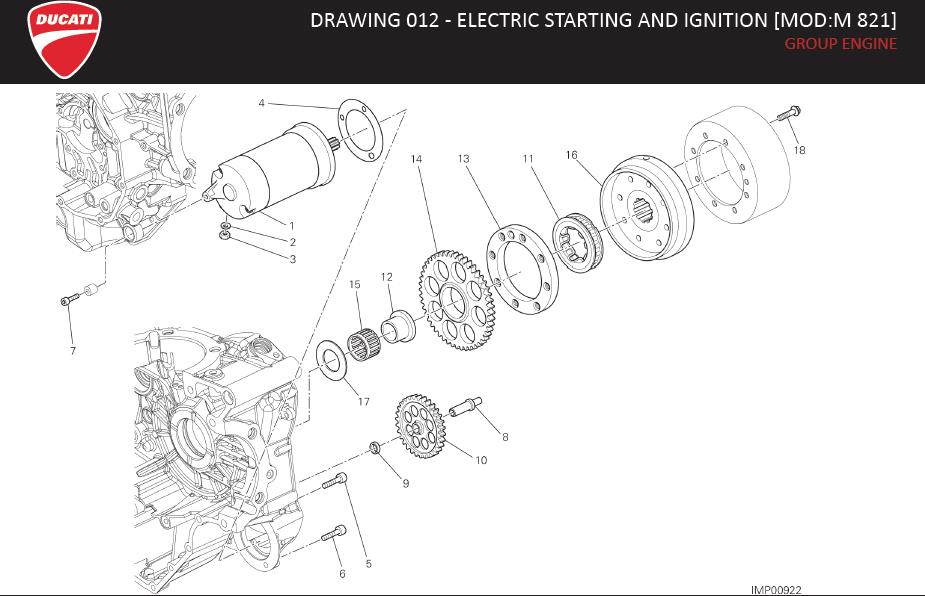 11DRAWING 012 - ELECTRIC STARTING AND IGNITION [MOD:M 821]; GROUP ENGINEhttps://images.simplepart.com/images/parts/ducati/fullsize/M821_USA_MY15_EN046.jpg