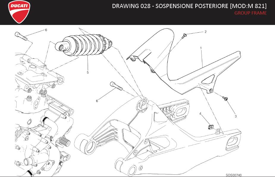 5DRAWING 028 - SOSPENSIONE POSTERIORE [MOD:M 821]; GROUP FRAMEhttps://images.simplepart.com/images/parts/ducati/fullsize/M821_USA_MY15_EN102.jpg