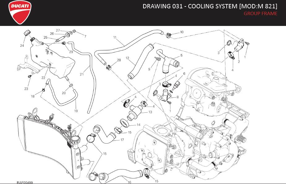 16DRAWING 031 - COOLING SYSTEM [MOD:M 821]; GROUP FRAMEhttps://images.simplepart.com/images/parts/ducati/fullsize/M821_USA_MY15_EN108.jpg