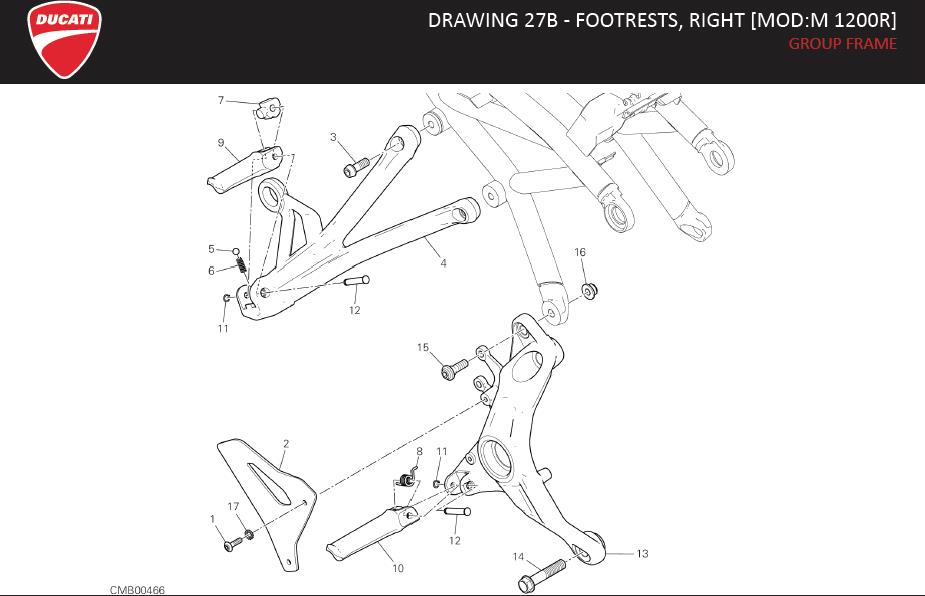 4DRAWING 27B - FOOTRESTS, RIGHT [MOD:M 1200R]; GROUP FRAMEhttps://images.simplepart.com/images/parts/ducati/fullsize/MONSTER1200R_EN_US_MY17128.jpg