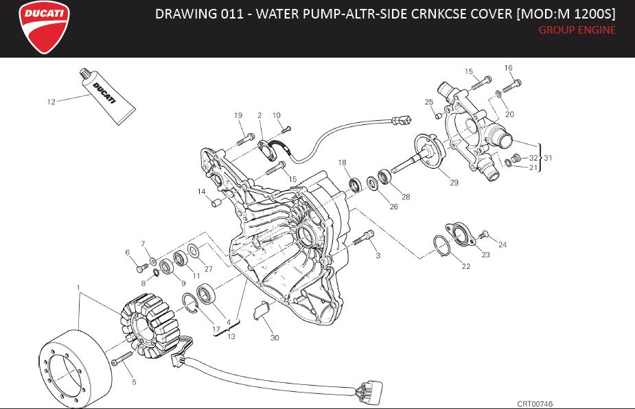 23DRAWING 011 - WATER PUMP-ALTR-SIDE CRNKCSE COVER [MOD:M 1200S]; GROUP ENGINEhttps://images.simplepart.com/images/parts/ducati/fullsize/MONSTER1200S_EN_US_MY17042.jpg