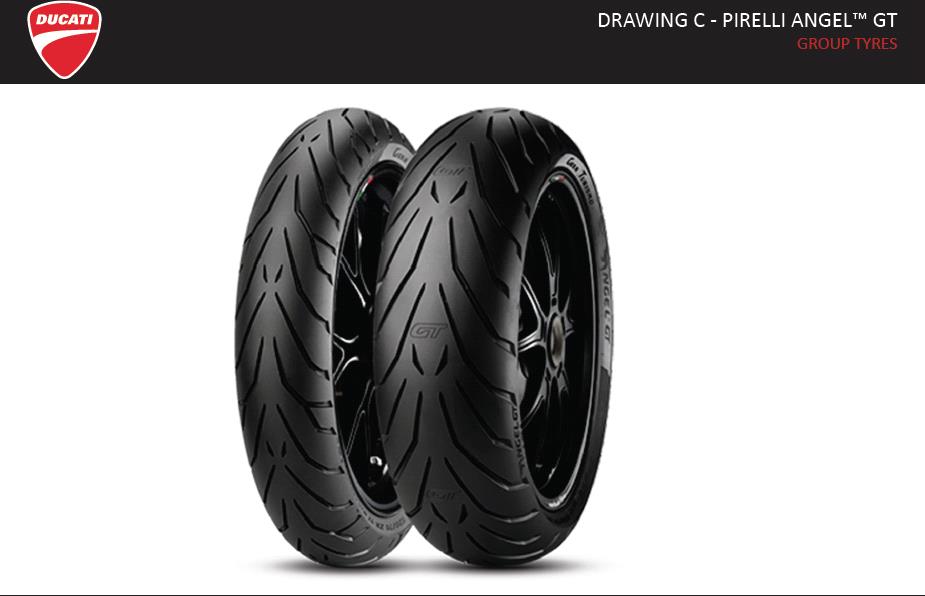 Full size assembly image of DRAWING C - PIRELLI ANGELTM GT; GROUP TYRES (1/1)
