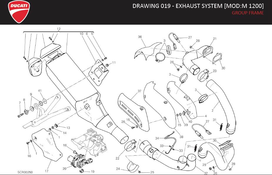 32DRAWING 019 - EXHAUST SYSTEM [MOD:M 1200]; GROUP FRAMEhttps://images.simplepart.com/images/parts/ducati/fullsize/MONSTER1200_EN_US_MY17090.jpg