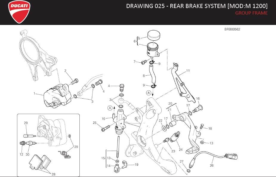 28DRAWING 025 - REAR BRAKE SYSTEM [MOD:M 1200]; GROUP FRAMEhttps://images.simplepart.com/images/parts/ducati/fullsize/MONSTER1200_EN_US_MY17104.jpg