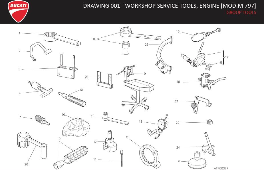 24DRAWING 001 - WORKSHOP SERVICE TOOLS, ENGINE [MOD:M 797]; GROUP TOOLShttps://images.simplepart.com/images/parts/ducati/fullsize/MONSTER797_EN_US_MY17064.jpg