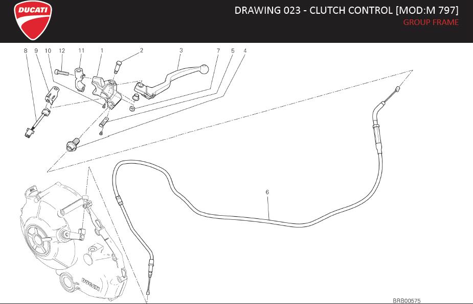 3DRAWING 023 - CLUTCH CONTROL [MOD:M 797]; GROUP FRAMEhttps://images.simplepart.com/images/parts/ducati/fullsize/MONSTER797_EN_US_MY17092.jpg