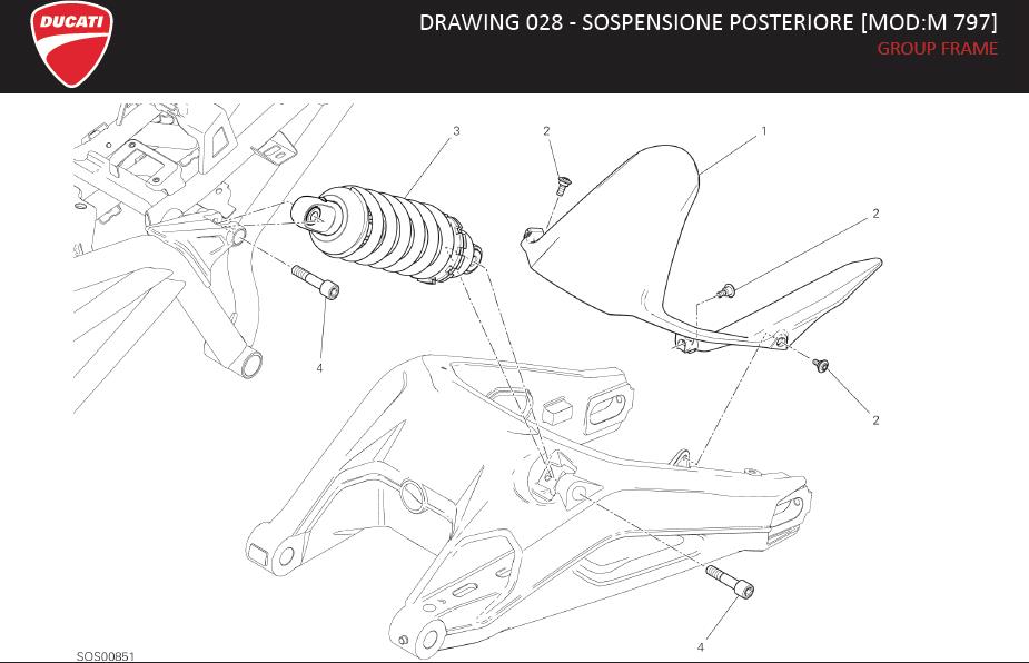 1DRAWING 028 - SOSPENSIONE POSTERIORE [MOD:M 797]; GROUP FRAMEhttps://images.simplepart.com/images/parts/ducati/fullsize/MONSTER797_EN_US_MY17104.jpg