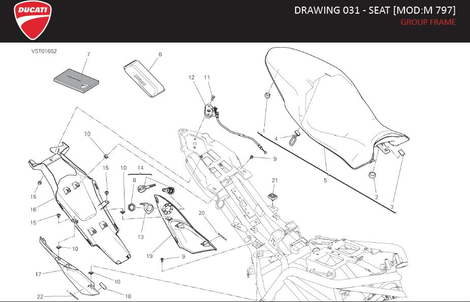 5DRAWING 031 - SEAT [MOD:M 797]; GROUP FRAMEhttps://images.simplepart.com/images/parts/ducati/fullsize/MONSTER797_EN_US_MY17110.jpg