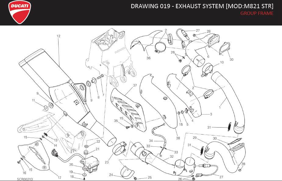 36DRAWING 019 - EXHAUST SYSTEM [MOD:M821 STR]; GROUP FRAMEhttps://images.simplepart.com/images/parts/ducati/fullsize/MONSTER821STRIPE_EN_USA_MY17088.jpg