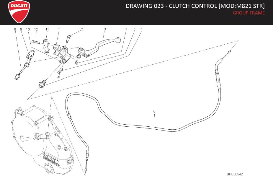 4DRAWING 023 - CLUTCH CONTROL [MOD:M821 STR]; GROUP FRAMEhttps://images.simplepart.com/images/parts/ducati/fullsize/MONSTER821STRIPE_EN_USA_MY17096.jpg