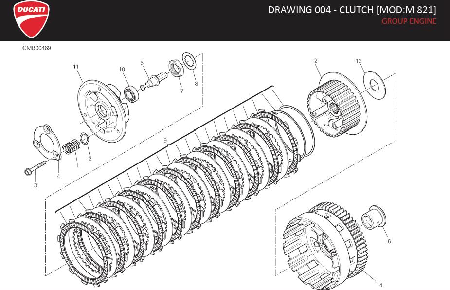 14DRAWING 004 - CLUTCH [MOD:M 821]; GROUP ENGINEhttps://images.simplepart.com/images/parts/ducati/fullsize/MONSTER821_EN_USA_MY17026.jpg