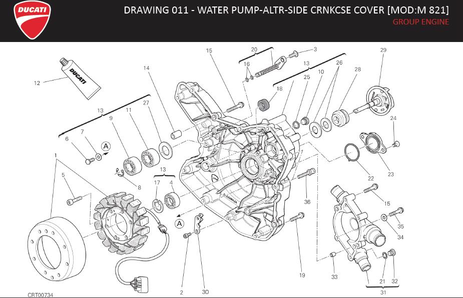 20DRAWING 011 - WATER PUMP-ALTR-SIDE CRNKCSE COVER [MOD:M 821]; GROUP ENGINEhttps://images.simplepart.com/images/parts/ducati/fullsize/MONSTER821_EN_USA_MY17042.jpg