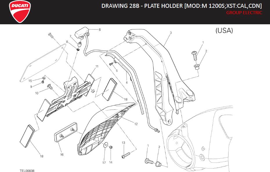 7DRAWING 28B - PLATE HOLDER [MOD:M 1200S;XST:CAL,CDN]; GROUP ELECTRIChttps://images.simplepart.com/images/parts/ducati/fullsize/MONSTER_1200S_MY14_USA_EN_2014020.jpg