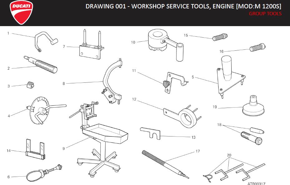 16DRAWING 001 - WORKSHOP SERVICE TOOLS, ENGINE [MOD:M 1200S]; GROUP TOOLShttps://images.simplepart.com/images/parts/ducati/fullsize/MONSTER_1200S_MY14_USA_EN_2014068.jpg