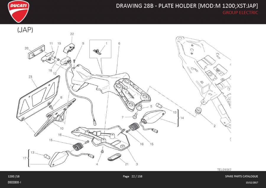 6DRAWING 28B - PLATE HOLDER [MOD:M 1200;XST:JAP]; GROUP ELECTRIChttps://images.simplepart.com/images/parts/ducati/fullsize/MONSTER_1200_EN_GB_MY18_DMH022.jpg