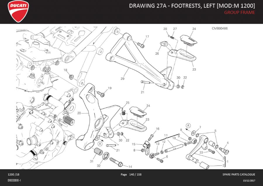 1DRAWING 27A - FOOTRESTS, LEFT [MOD:M 1200]; GROUP FRAMEhttps://images.simplepart.com/images/parts/ducati/fullsize/MONSTER_1200_EN_GB_MY18_DMH140.jpg