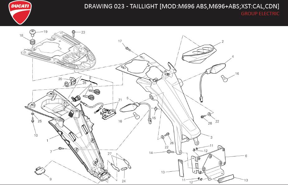 24DRAWING 023 - TAILLIGHT [MOD:M696 ABS,M696+ABS;XST:CAL,CDN]; GROUP ELECTRIChttps://images.simplepart.com/images/parts/ducati/fullsize/MONSTER_696ABS_USA_EN_MY14016.jpg