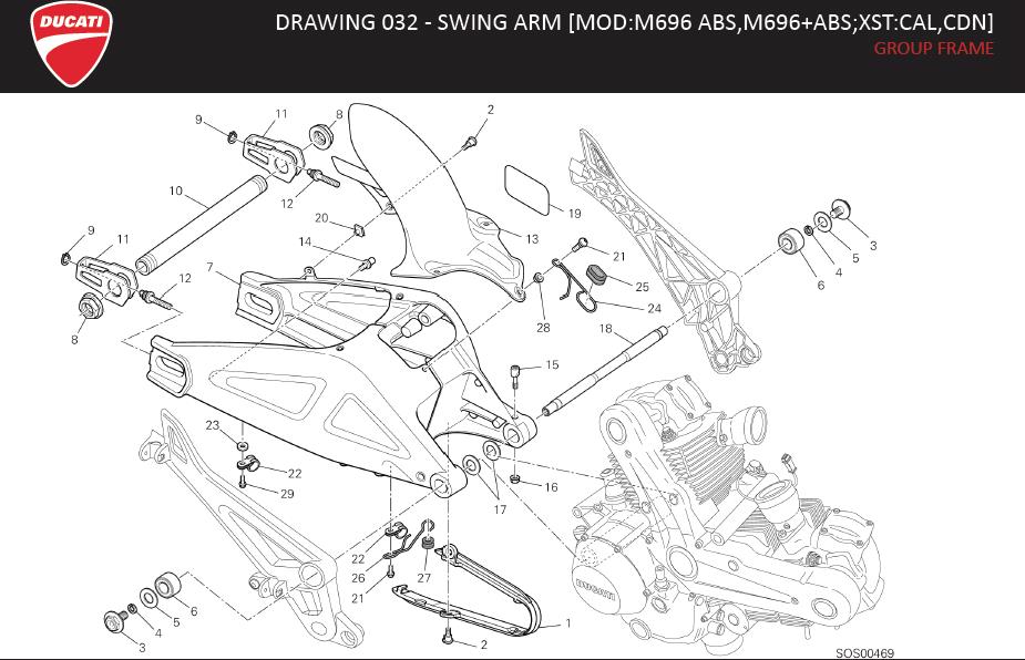 6DRAWING 032 - SWING ARM [MOD:M696 ABS,M696+ABS;XST:CAL,CDN]; GROUP FRAMEhttps://images.simplepart.com/images/parts/ducati/fullsize/MONSTER_696ABS_USA_EN_MY14092.jpg