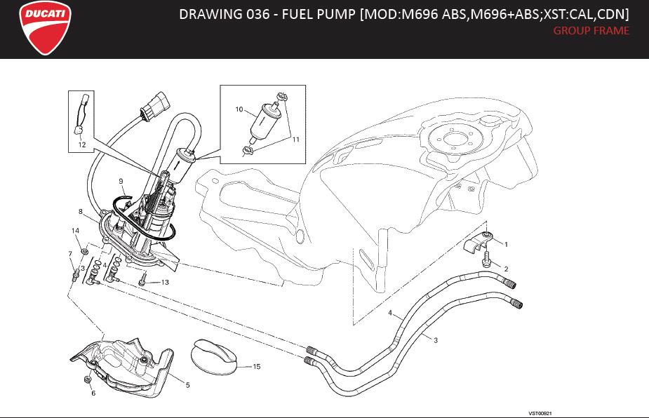 13DRAWING 036 - FUEL PUMP [MOD:M696 ABS,M696+ABS;XST:CAL,CDN]; GROUP FRAMEhttps://images.simplepart.com/images/parts/ducati/fullsize/MONSTER_696ABS_USA_EN_MY14100.jpg