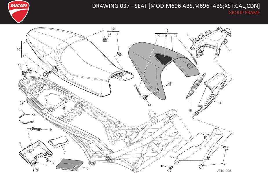 13DRAWING 037 - SEAT [MOD:M696 ABS,M696+ABS;XST:CAL,CDN]; GROUP FRAMEhttps://images.simplepart.com/images/parts/ducati/fullsize/MONSTER_696ABS_USA_EN_MY14102.jpg