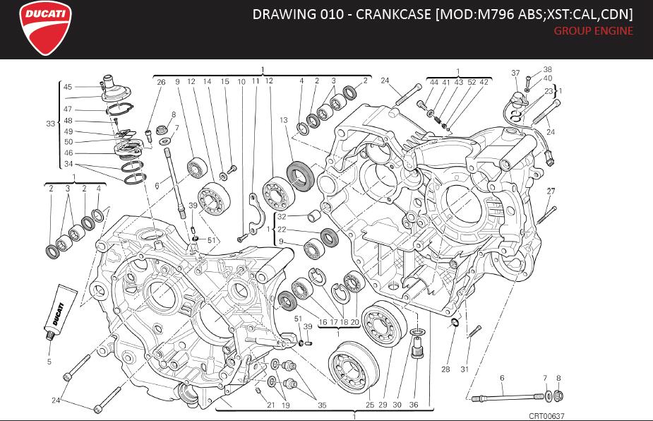 25DRAWING 010 - CRANKCASE [MOD:M796 ABS;XST:CAL,CDN]; GROUP ENGINEhttps://images.simplepart.com/images/parts/ducati/fullsize/MONSTER_796ABS_USA_EN_MY14034.jpg