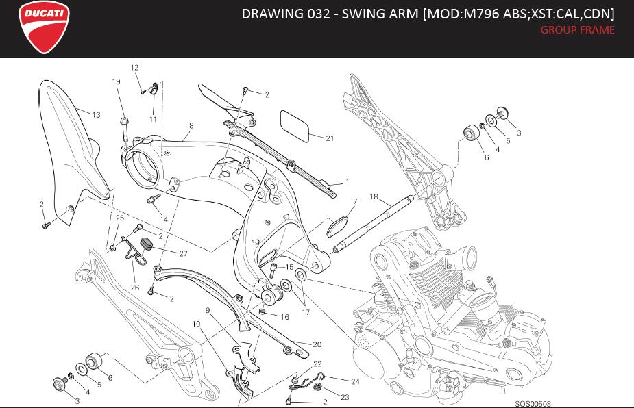 8DRAWING 032 - SWING ARM [MOD:M796 ABS;XST:CAL,CDN]; GROUP FRAMEhttps://images.simplepart.com/images/parts/ducati/fullsize/MONSTER_796ABS_USA_EN_MY14092.jpg