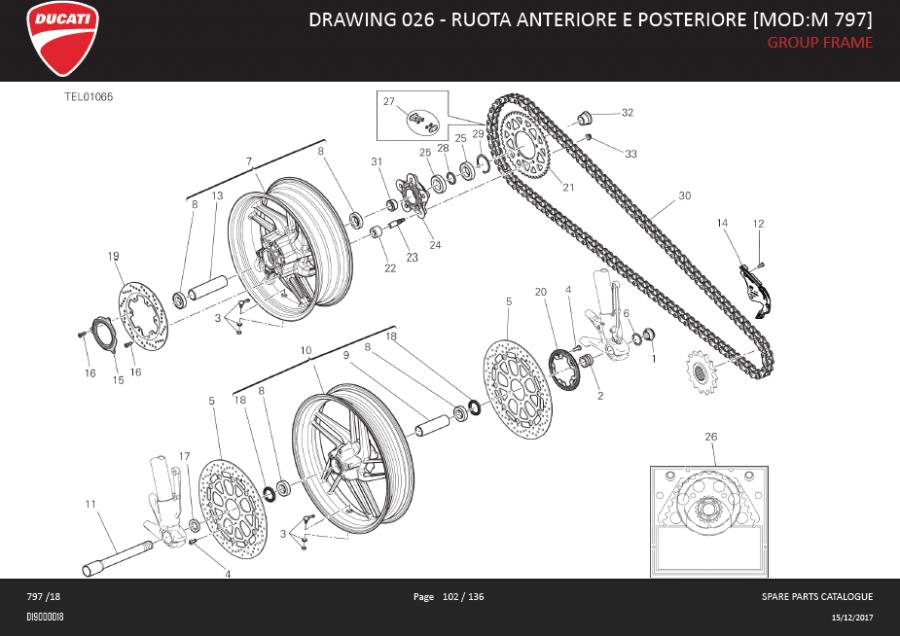 DRAWING 026 - RUOTA ANTERIORE E POSTERIORE [MOD:M 797]; GROUP FRAMEhttps://images.simplepart.com/images/parts/ducati/fullsize/MONSTER_797_EN_GB_MY18_DMH102.jpg