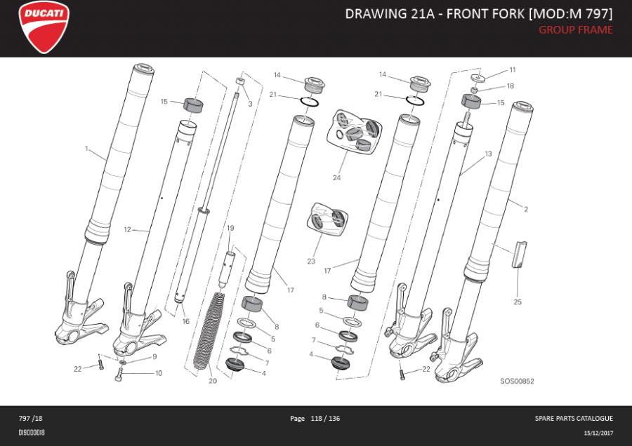 1DRAWING 21A - FRONT FORK [MOD:M 797]; GROUP FRAMEhttps://images.simplepart.com/images/parts/ducati/fullsize/MONSTER_797_EN_GB_MY18_DMH118.jpg