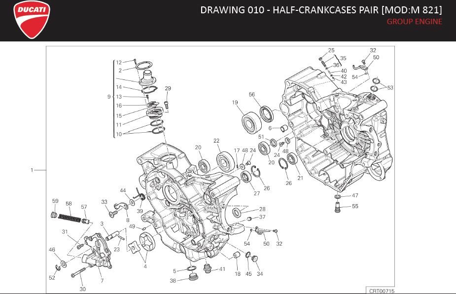 22DRAWING 010 - HALF-CRANKCASES PAIR [MOD:M 821]; GROUP ENGINEhttps://images.simplepart.com/images/parts/ducati/fullsize/MONSTER_821_MY2016_USA_EN038.jpg