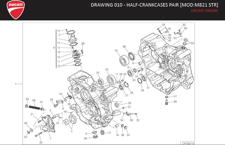 22DRAWING 010 - HALF-CRANKCASES PAIR [MOD:M821 STR]; GROUP ENGINEhttps://images.simplepart.com/images/parts/ducati/fullsize/MONSTER_821_STRIPE_MY2016_USA_EN038.jpg