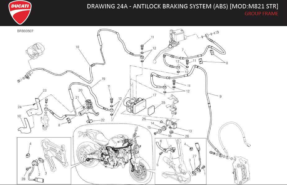 9DRAWING 24A - ANTILOCK BRAKING SYSTEM (ABS) [MOD:M821 STR]; GROUP FRAMEhttps://images.simplepart.com/images/parts/ducati/fullsize/MONSTER_821_STRIPE_MY2016_USA_EN130.jpg