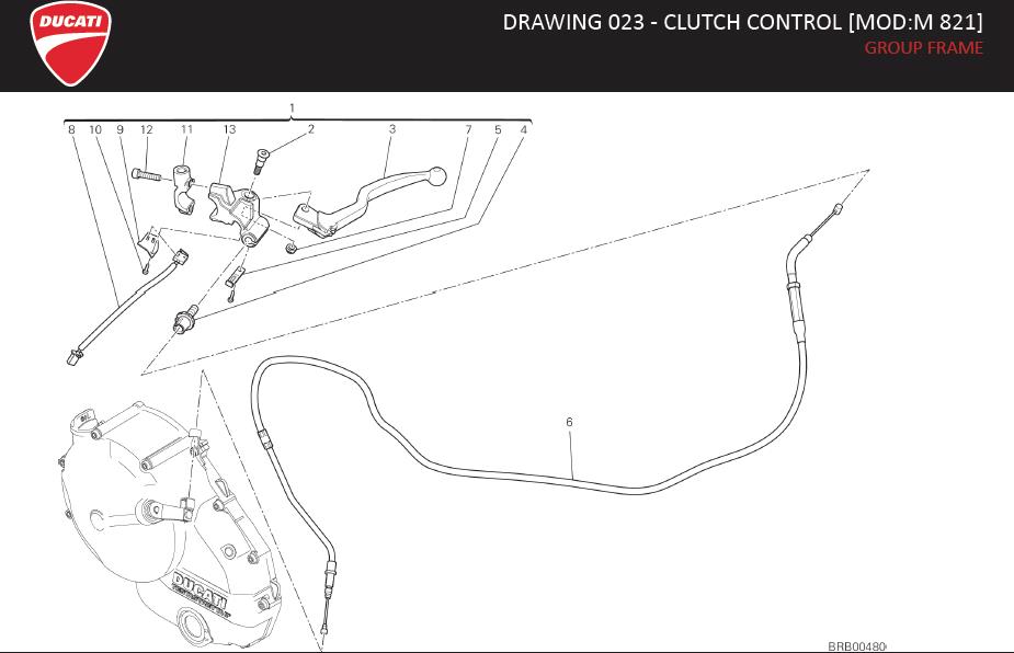 13DRAWING 023 - CLUTCH CONTROL [MOD:M 821]; GROUP FRAMEhttps://images.simplepart.com/images/parts/ducati/fullsize/MONSTER_821_US_EN090.jpg