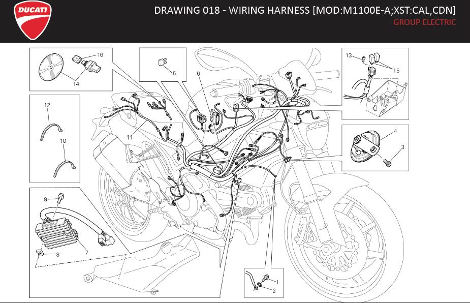 4DRAWING 018 - WIRING HARNESS [MOD:M1100E-A;XST:CAL,CDN]; GROUP ELECTRIChttps://images.simplepart.com/images/parts/ducati/fullsize/MR_1100EVO_ABS_MY13_USA_EN008.jpg