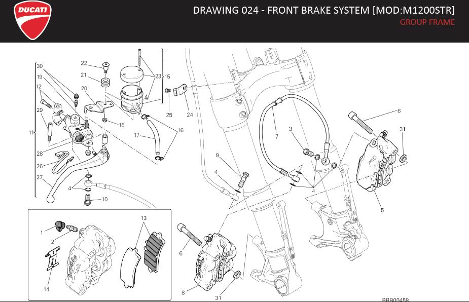 13DRAWING 024 - FRONT BRAKE SYSTEM [MOD:M1200STR]; GROUP FRAMEhttps://images.simplepart.com/images/parts/ducati/fullsize/MR_1200_STRIPES_MY15_USA090.jpg